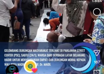 Madiun Today Tuai Kritik Usai Unggah Aksi Solidaritas Maidi