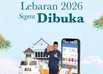 Pemesanan Tiket Kereta Api Lebaran 2026 Dibuka Mulai 25 Januari, KAI Terapkan Skema H-45
