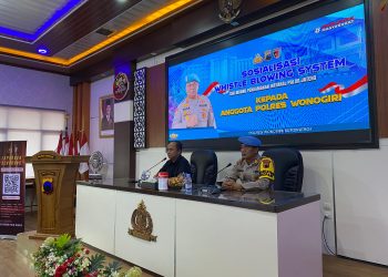 Dorong Polri Bersih dan Transparan, Polres Wonogiri Sosialisasikan WBS