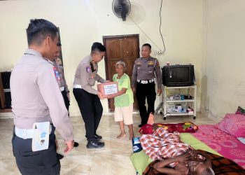 Satlantas Polres Wonogiri Kunjungi Korban Laka Lantas, Kampanyekan Keselamatan Berlalu Lintas