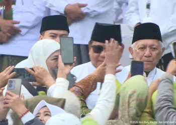 Presiden Prabowo Hadiri Mujahadah Kubro Satu Abad NU di Malang