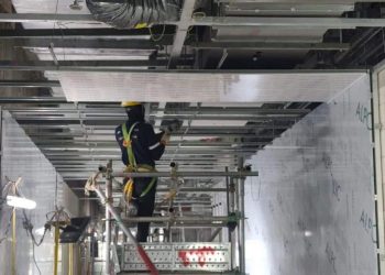 Progres Stasiun Bawah Tanah Glodok Kota MRT Jakarta Capai 82 Persen