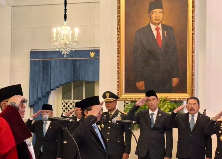 Presiden Prabowo Lantik Juda Agung sebagai Wakil Menteri Keuangan