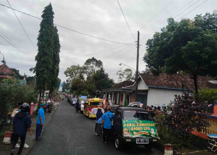 1.600 Santri Meriahkan Pawai Ramadhan di Slogohimo, Polisi Pastikan Pengamanan Ketat