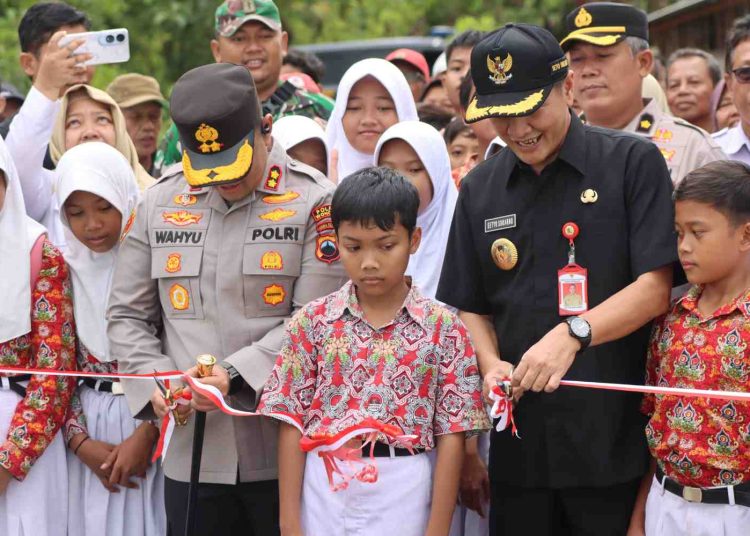 Bupati dan Kapolres Resmikan Renovasi Jembatan Kali Sambi, Perkuat Akses Antarwilayah Wonogiri-Pacitan