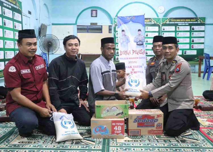 Polres Madiun Kota Berbagi di Bulan Ramadan, Santuni Anak Yatim dan Perkuat Sinergi Sosial
