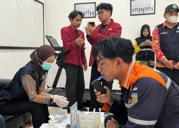 KAI Daop 7 Madiun Tes Narkoba dan Periksa Kesehatan Petugas Jelang Angkutan Lebaran 2026