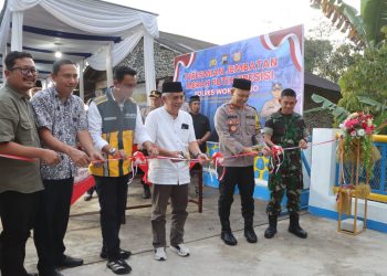 Polres Wonosobo Resmikan Jembatan Merah Putih Presisi, Perkuat Akses dan Konektivitas Warga
