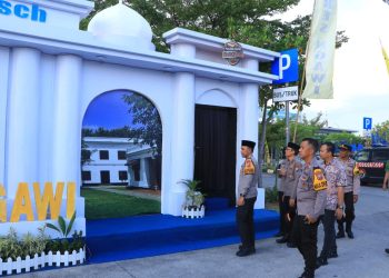 Kapolres Madiun dan Ngawi Cek Kesiapan Pos Pengamanan Operasi Ketupat Semeru 2026