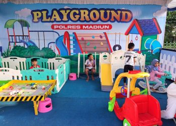 Satlantas Polres Madiun Siagakan Pos Pelayanan Mudik Lebaran 2026, Fasilitas Lengkap Disiapkan untuk Pemudik