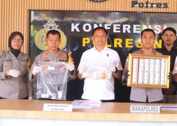 Polres Ngawi Ungkap Empat Kasus Peredaran Pil Koplo, 1.233 Butir Obat Disita