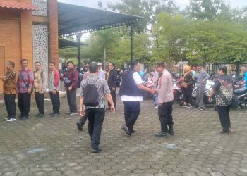 Polres Wonogiri Amankan Kunjungan Wakil Ketua MPR RI Bambang Wuryanto di Selogiri