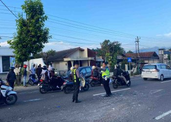 Kecelakaan Beruntun di Jalan Wonogiri Ngadirojo, Empat Orang Luka Ringan