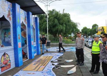 Jelang Lebaran, Kapolres Wonosobo Cek Pos Pengamanan dan Destinasi Wisata Dieng