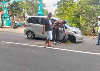 Tiga Kendaraan Terlibat Kecelakaan di Eromoko Wonogiri, Satu Pengendara Motor Terluka