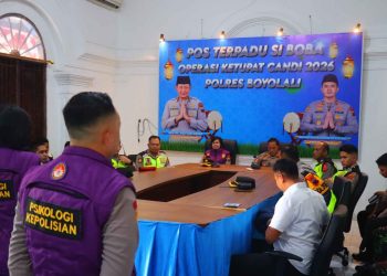 Tim Psikologi SSDM Polri Beri Pelatihan Kesehatan Mental Personel di Pos Terpadu Boyolali