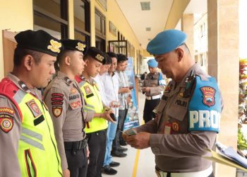 Bidpropam Polda Jateng Gelar Gaktibplin di Polres Wonosobo Selama Operasi Ketupat Candi 2026