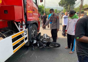 Kecelakaan Beruntun di Wonogiri Libatkan Dua Motor dan Truk Tangki, Satu Tewas