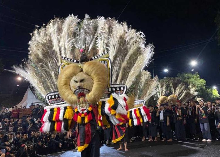Tadarus Budaya Ngawi, Puluhan Seniman Reog Ponorogo Unjuk Kebolehan