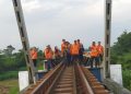 KAI Daop 7 Madiun Intensifkan Inspeksi Jalur dengan Lori Dresin