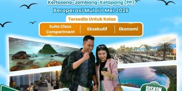Mulai 1 Mei, KA Sangkuriang Layani Rute Bandung–Ketapang via Madiun