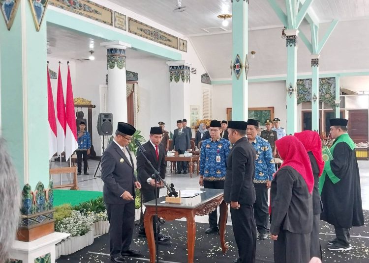 Sigit Budiarto Resmi Dilantik Jadi Sekda Madiun, Bupati Tekankan Peran Strategis Penggerak Birokrasi