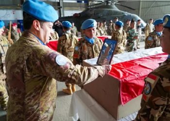 UNIFIL Gelar Upacara Penghormatan untuk Tiga Prajurit TNI Gugur di Lebanon