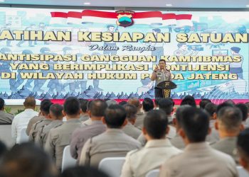 Polda Jateng Perkuat Kesiapan Personel Jelang May Day, Tekankan Pendekatan Humanis dan Profesional