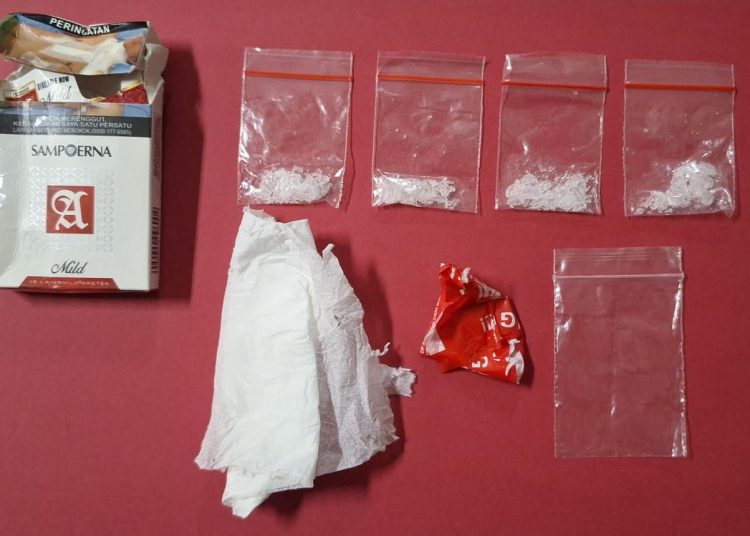 Polres Wonosobo Tangkap Kurir Sabu, Empat Paket Narkotika Diamankan
