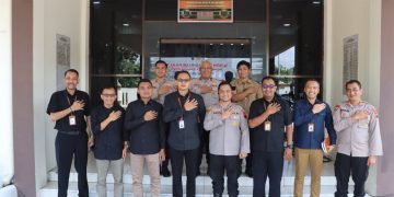 Polres dan KPU Wonogiri Perkuat Sinergi Jaga Stabilitas Politik dan Data Pemilih