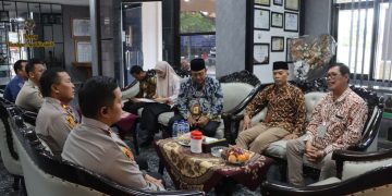 Polres dan Bawaslu Wonogiri Perkuat Sinergi Jaga Stabilitas Demokrasi Pasca Pemilu