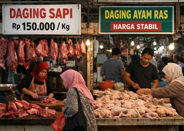 Harga Daging Sapi di Wonogiri Masih Tinggi Pascalebaran, Ayam Mulai Normal