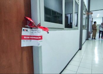 Pasca OTT KPK, Sejumlah Ruangan Pemkab Tulungagung Disegel, Pelayanan Publik Dipastikan Tetap Berjalan