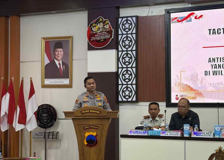 Polres Wonogiri Gelar TFG, Perkuat Kesiapsiagaan Hadapi Potensi Gangguan Kamtibmas