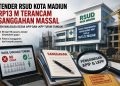 Tender RSUD Kota Madiun Rp13 M Terancam Sanggahan Massal, LSM Walidasa Desak APIP dan LKPP Turun Tangan