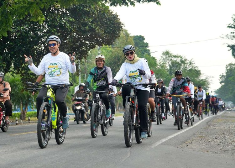 IRCC Daop 7 Madiun Gowes Bersama Forkopimda Meriahkan Harlah IPARI