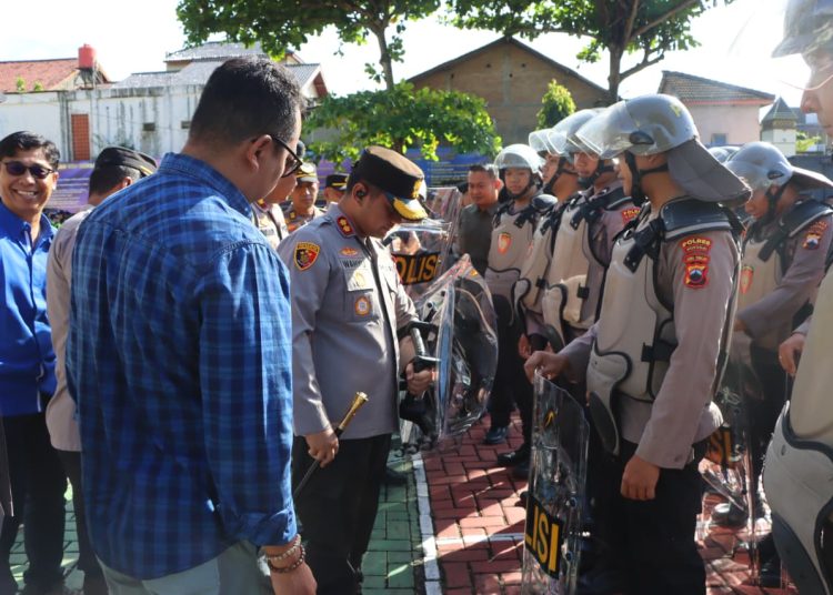 Polres Wonogiri Gelar Apel Siaga May Day 2026, Tekankan Pendekatan Humanis dan Kondusivitas Wilayah