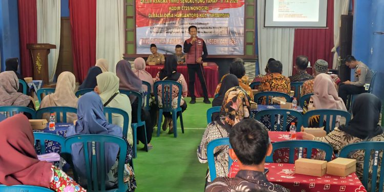 Polres Wonogiri Edukasi Warga Desa Hargantoro Cegah Penyalahgunaan Narkoba