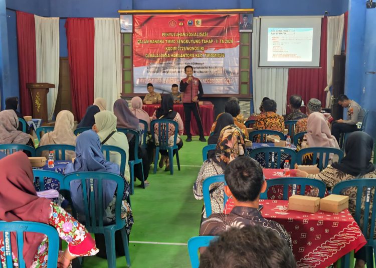 Polres Wonogiri Edukasi Warga Desa Hargantoro Cegah Penyalahgunaan Narkoba