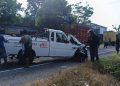 Mobil KDMP Diduga Oleng, Kecelakaan Beruntun Tiga Kendaraan Terjadi di Jalur Ngawi-Karangjati
