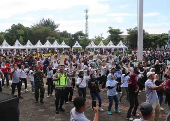 Polres Boyolali Rayakan May Day dengan Hiburan Rakyat dan Layanan Kesehatan Gratis