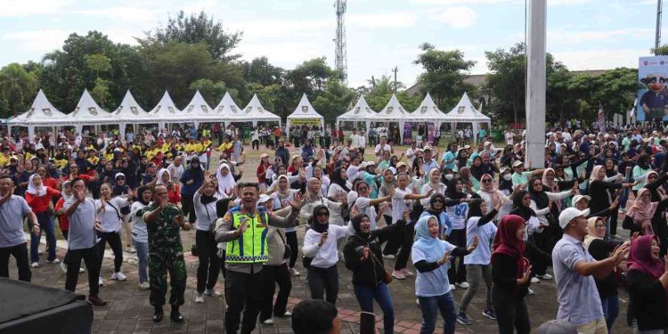 Polres Boyolali Rayakan May Day dengan Hiburan Rakyat dan Layanan Kesehatan Gratis
