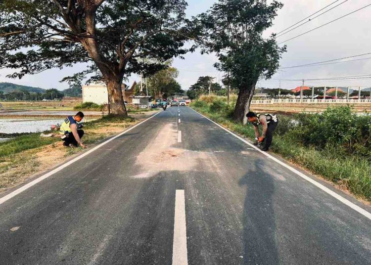 Tabrakan Dua Motor di Selogiri Wonogiri, Seorang Pembonceng Tewas di Lokasi