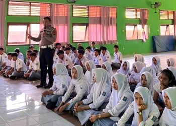 Satlantas Polres Wonogiri Edukasi Pelajar soal Keselamatan Berkendara, Tekan Risiko Kecelakaan Usia Remaja