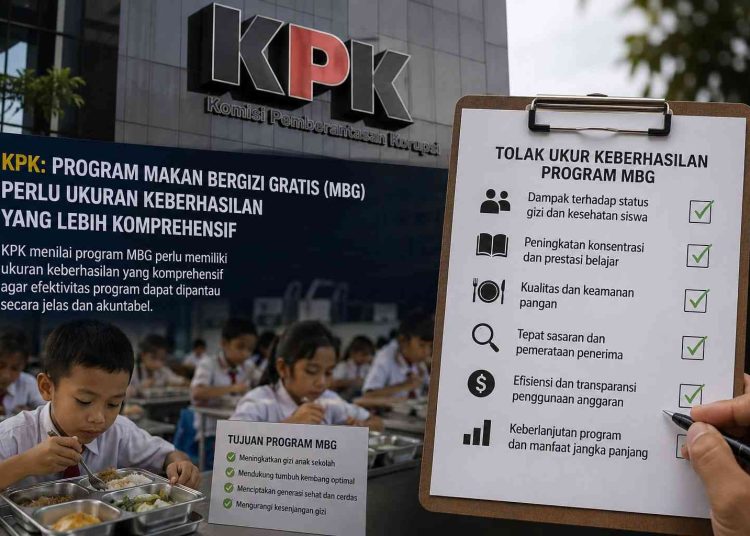 KPK Soroti Tata Kelola Program MBG, Nilai Belum Punya Tolok Ukur Keberhasilan yang Jelas