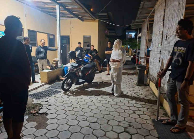 Live TikTok Pocong di Sragen Berujung Diamankan Polisi