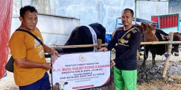 Di Tengah Tekanan Ekonomi, Rumah Aspirasi Kanang Salurkan 12 Sapi dan 107 Kambing Kurban untuk Warga Ngawi