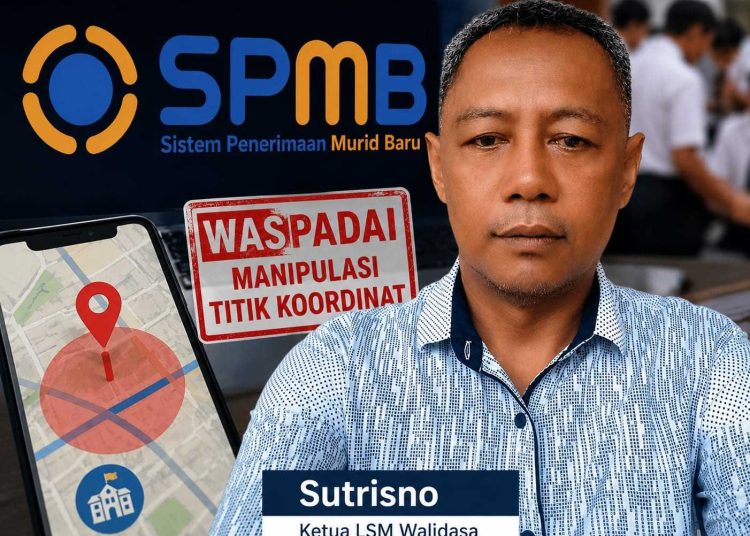 SPMB Jatim 2026 Disorot, LSM Walidasa Wanti-wanti Dugaan Manipulasi Titik Koordinat