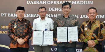KAI Daop 7 dan Bank Jatim Sepakati Kerja Sama Strategis