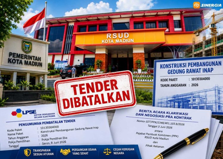 CV. Bangkit Apresiasi Pemkot Madiun Batalkan Tender Gedung Rawat Inap